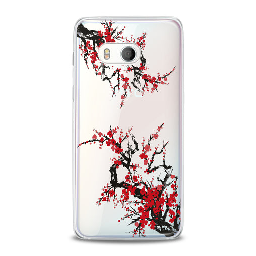 Lex Altern Red Blossom Tree HTC Case
