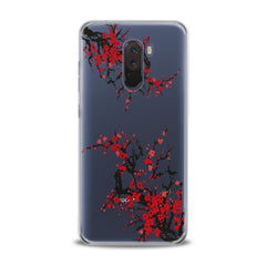 Lex Altern TPU Silicone Xiaomi Redmi Mi Case Red Blossom Tree