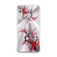 Lex Altern TPU Silicone Asus Zenfone Case Red Blossom Tree