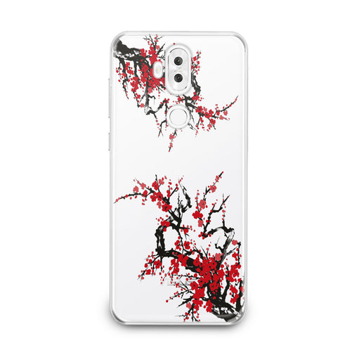 Lex Altern Red Blossom Tree Asus Zenfone Case