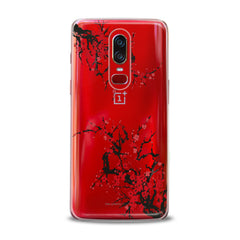 Lex Altern TPU Silicone OnePlus Case Red Blossom Tree