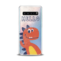 Lex Altern TPU Silicone Samsung Galaxy Case Hello Dino