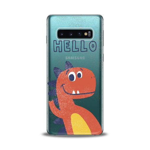 Lex Altern Hello Dino Samsung Galaxy Case