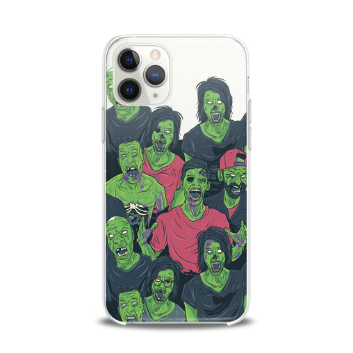 Lex Altern TPU Silicone iPhone Case Green Zombie
