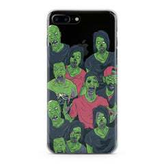 Lex Altern TPU Silicone Phone Case Green Zombie