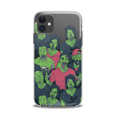 Lex Altern TPU Silicone iPhone Case Green Zombie