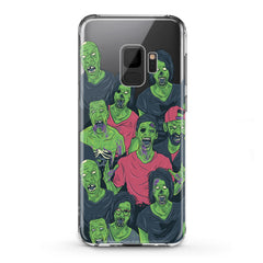Lex Altern TPU Silicone Samsung Galaxy Case Green Zombie