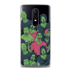Lex Altern TPU Silicone OnePlus Case Green Zombie