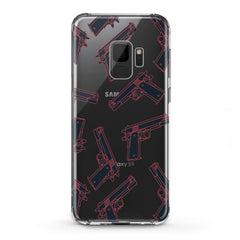 Lex Altern TPU Silicone Samsung Galaxy Case Gun Pattern
