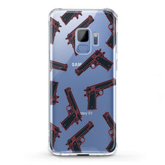 Lex Altern TPU Silicone Phone Case Gun Pattern