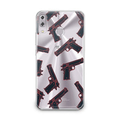 Lex Altern TPU Silicone Asus Zenfone Case Gun Pattern