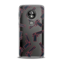 Lex Altern TPU Silicone Motorola Case Gun Pattern