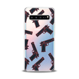 Lex Altern TPU Silicone Samsung Galaxy Case Gun Pattern