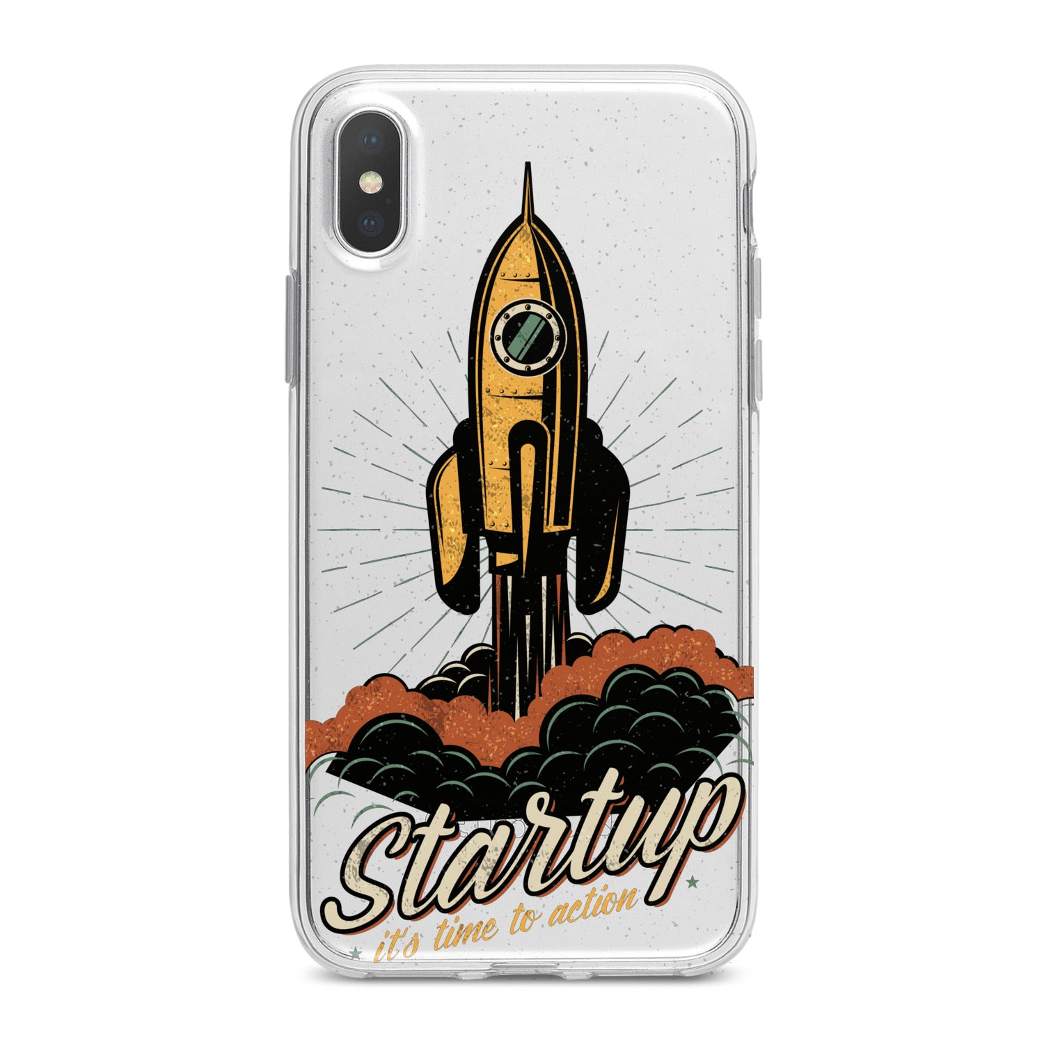 Lex Altern Yellow Rocket Phone Case for your iPhone & Android phone.