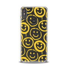 Lex Altern TPU Silicone Motorola Case Smile Pattern