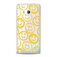Lex Altern TPU Silicone HTC Case Smile Pattern