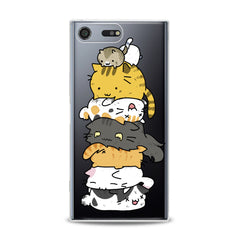 Lex Altern TPU Silicone Sony Xperia Case Cute Funny Kitties
