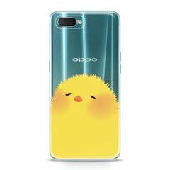 Lex Altern TPU Silicone Oppo Case Cute Yellow Chick