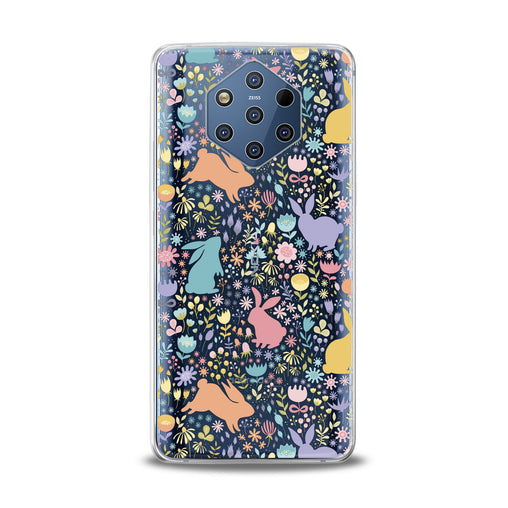 Lex Altern Floral Cute Bunny Nokia Case
