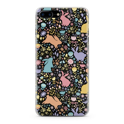 Lex Altern Floral Cute Bunny Phone Case for your iPhone & Android phone.