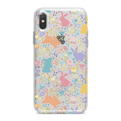 Lex Altern TPU Silicone Phone Case Floral Cute Bunny
