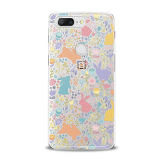 Lex Altern TPU Silicone OnePlus Case Floral Cute Bunny