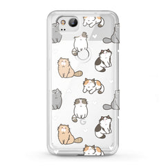 Lex Altern TPU Silicone Google Pixel Case Cute Cats