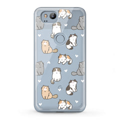 Lex Altern TPU Silicone Google Pixel Case Cute Cats