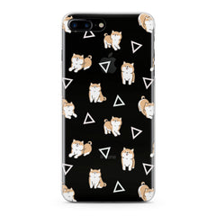 Lex Altern Shiba Inu Pattern Phone Case for your iPhone & Android phone.