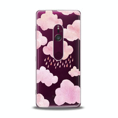 Lex Altern TPU Silicone Sony Xperia Case Pink Clouds