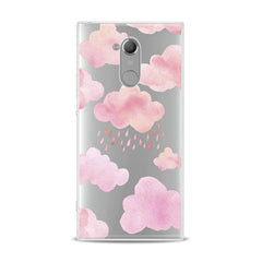 Lex Altern TPU Silicone Sony Xperia Case Pink Clouds