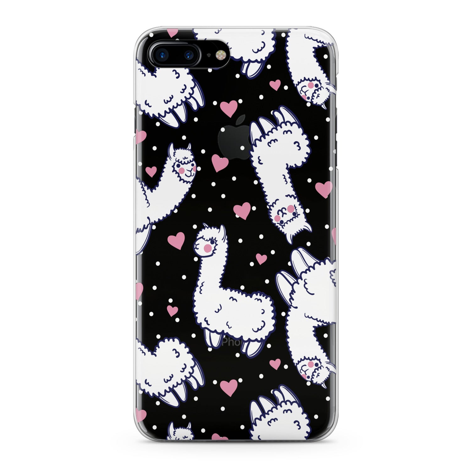 Lex Altern White Llamas Phone Case for your iPhone & Android phone.
