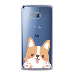 Lex Altern TPU Silicone HTC Case Kawaii Corgi