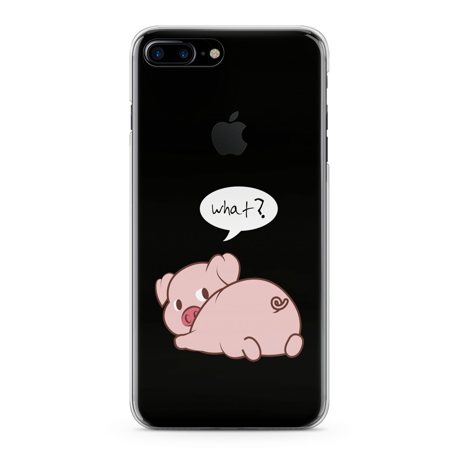 Lex Altern Pink Piglet Phone Case for your iPhone & Android phone.