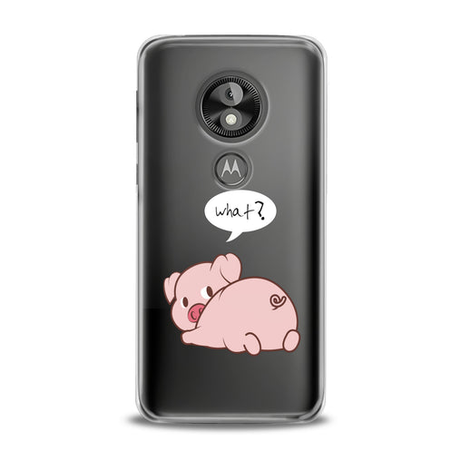 Lex Altern Pink Piglet Motorola Case