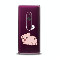 Lex Altern TPU Silicone Sony Xperia Case Pink Piglet