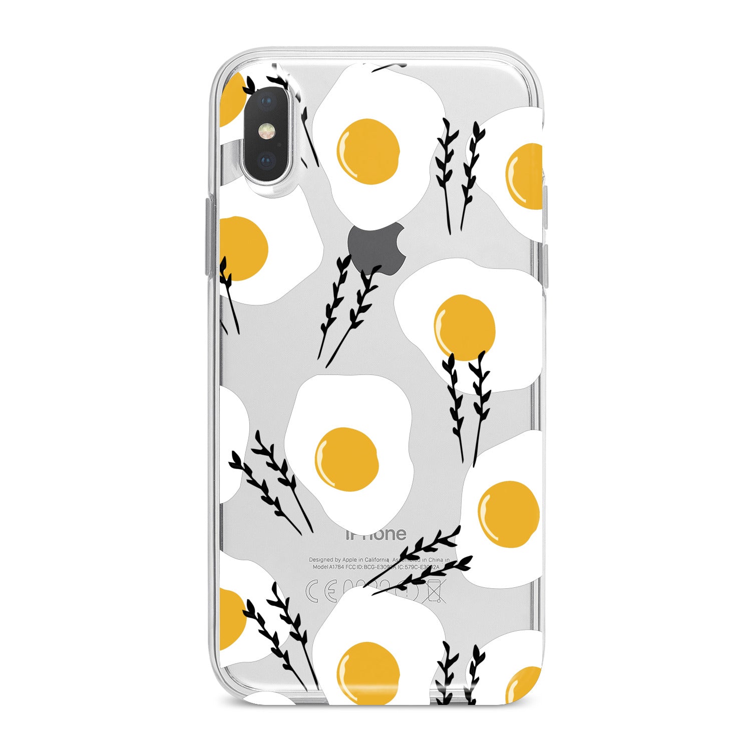Lex Altern Scrambled Eggs Phone Case for your iPhone & Android phone.