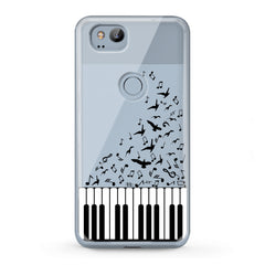 Lex Altern TPU Silicone Google Pixel Case Piano Keys