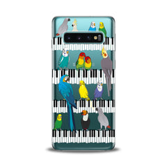 Lex Altern TPU Silicone Samsung Galaxy Case Colorful Parrots