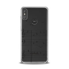 Lex Altern TPU Silicone Motorola Case Melodic Pattern