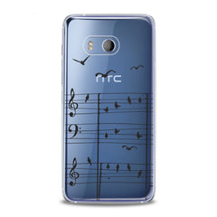 Lex Altern TPU Silicone HTC Case Melodic Pattern