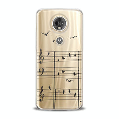 Lex Altern TPU Silicone Motorola Case Melodic Pattern