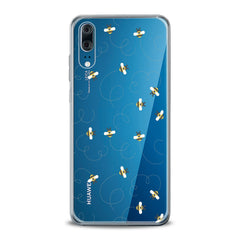 Lex Altern TPU Silicone Huawei Honor Case Small Bee Pattern