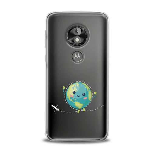 Lex Altern Cute Blue Earth Motorola Case