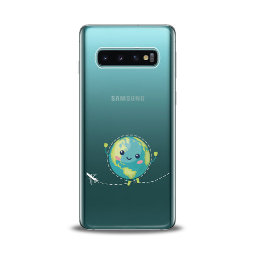 Lex Altern Cute Blue Earth Samsung Galaxy Case