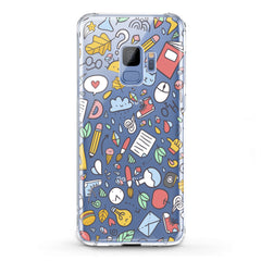 Lex Altern TPU Silicone Samsung Galaxy Case Bright Funny Stickers
