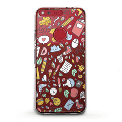 Lex Altern TPU Silicone Phone Case Bright Funny Stickers