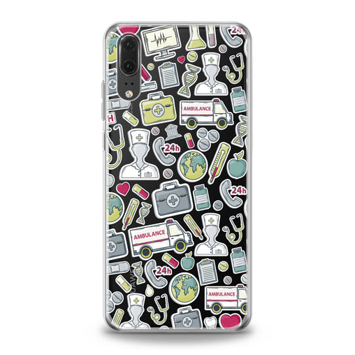 Lex Altern Nice Medical Stickers Huawei Honor Case