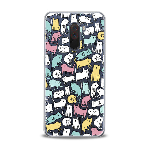 Lex Altern Bright Colored Cats Xiaomi Redmi Mi Case