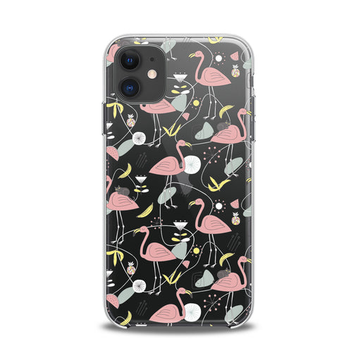 Lex Altern TPU Silicone iPhone Case Cute Pink Flamingo